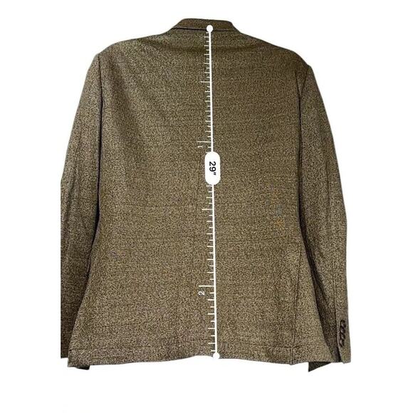flynt spicoli linen blend blazer Mens Size 40R - Picture 3 of 8